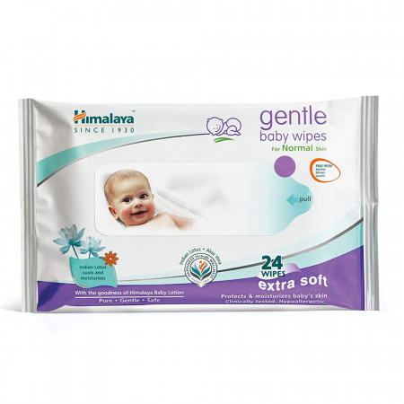 HIMALAYA BABY WIPES 24PCS